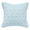 Aqua Harlequin Indoor/Outdoor Pillow