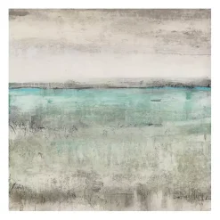 Aqua Horizon Giclee Canvas Art Print