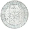 Aqua Rio Round Area Rug, 5 ft.