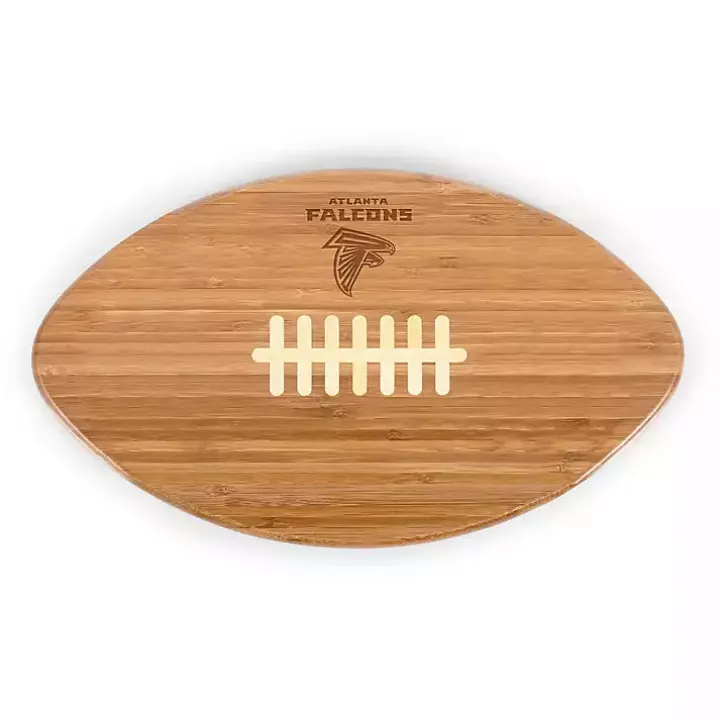 Atlanta Falcons Bamboo Football Cutting Board