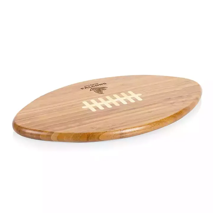 Atlanta Falcons Bamboo Football Cutting Board