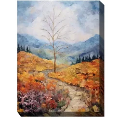 Autumn Ascension Outdoor Canvas Art Print