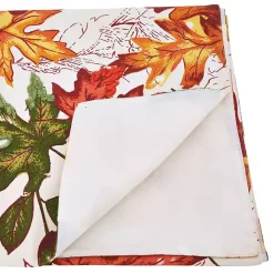 Autumn Foliage Outline Harvest Table Runner