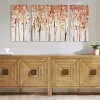 Autumn Forest Canvas Art Prints, Set of 3