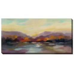 Autumn Glow Outdoor Canvas Art Print