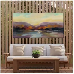 Autumn Glow Outdoor Canvas Art Print