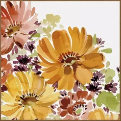 Autumn Joy Framed Canvas Art Print