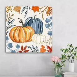 Autumn Pumpkins Canvas Art Print