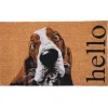 Basset Hound Hello Doormat