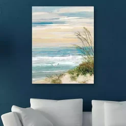 Beach at Dusk Canvas Art Print, 24x30 in.
