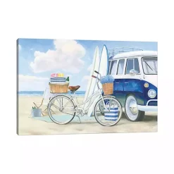 Beach Day Canvas Art Print