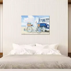 Beach Day Canvas Art Print