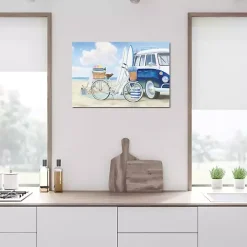 Beach Day Canvas Art Print