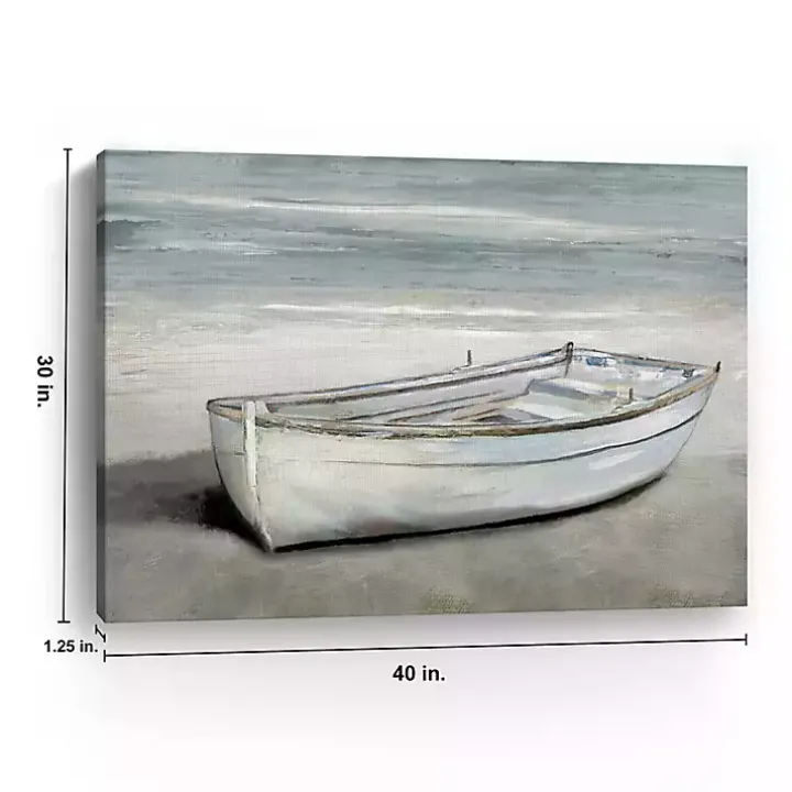 Beached Giclee Canvas Art Print