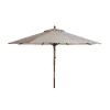 Beige 9 ft. Eucalyptus Outdoor Umbrella