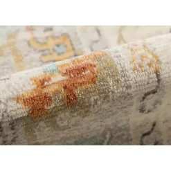 Beige Bohemian Area Rug, 5x8