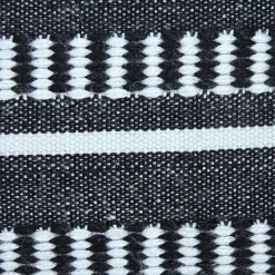 Black Dash Stripe Indoor/Outdoor Pillow