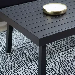 Black Holland Outdoor Coffee Table