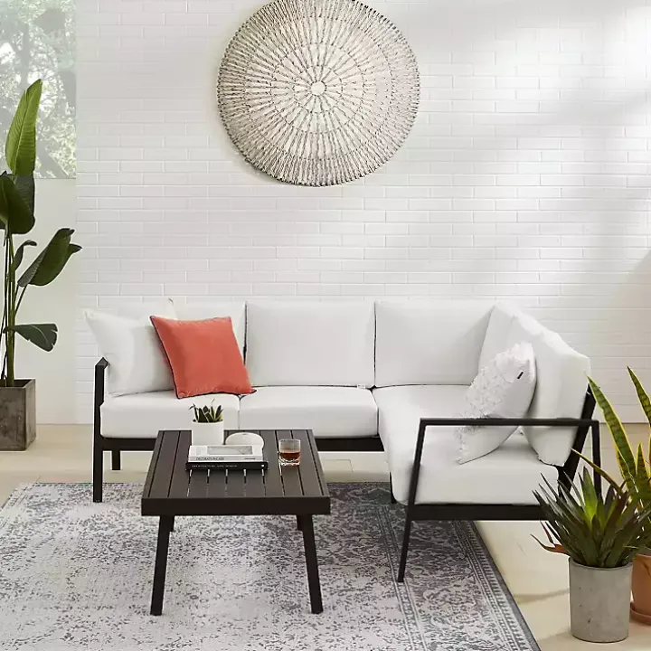 Black Holland Outdoor Coffee Table