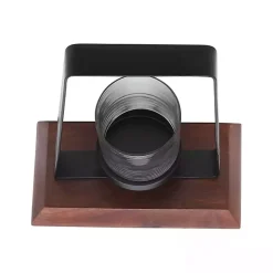 Black Metal and Wood Hurricane