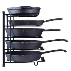 Black Metal Cookware Rack