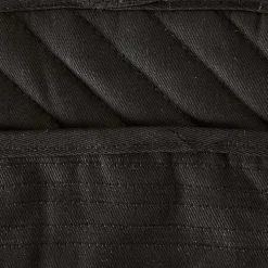 Black Quilted 3-pc. Potholder Set