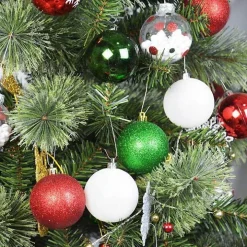 Black Shiny Matte Frosted 40-pc. Ornament Set