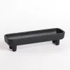Black Trough with Legs, 21.5 in.