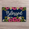Blessed Floral Doormat