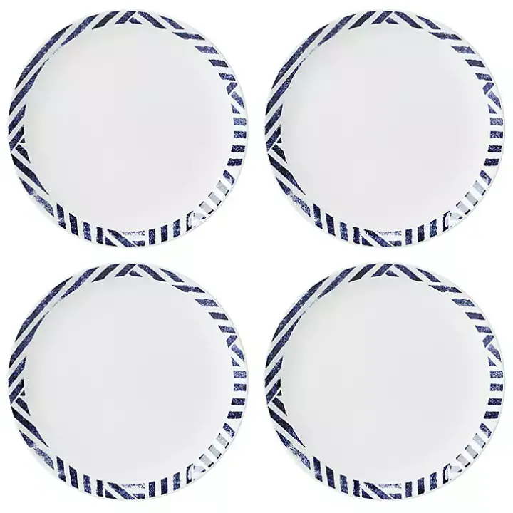Blue & White Harbour 12-pc. Dinnerware Set