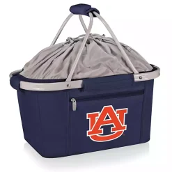 Blue Auburn Tigers Cooler Basket