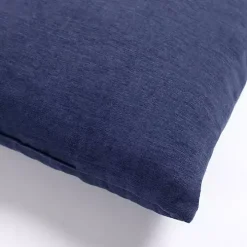 Blue Chenille Pillows, Set of 2