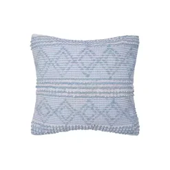 Blue Geometric Stella Throw Pillow
