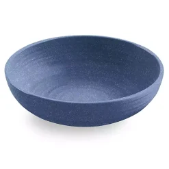 Blue Madden Melamine Low Bowls, Set of 6