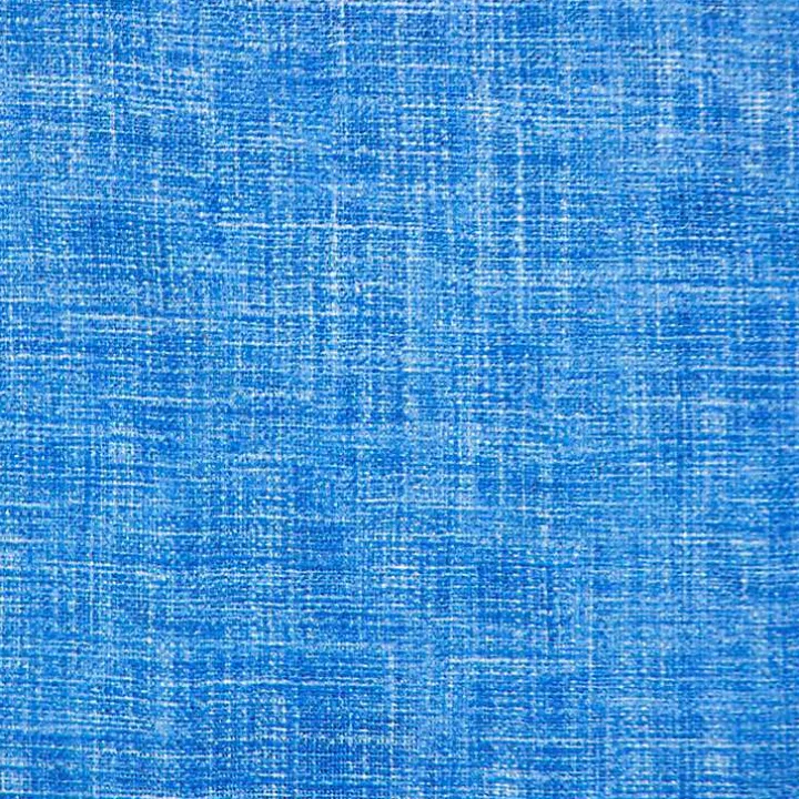 Blue Textured Velvet Pillow