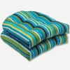 Blue Topanga Outdoor Seat Cushions, Set of 2