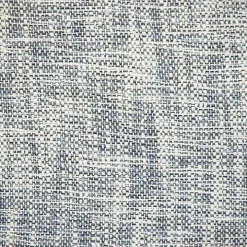 Blue Woven Texture Tassel Pillow