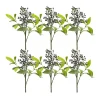 Blueberry Foliage Sprays, Set of 6
