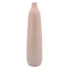 Blush Ceramic Bottleneck Floor Vase