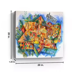 Bright Purim Canvas Art Print