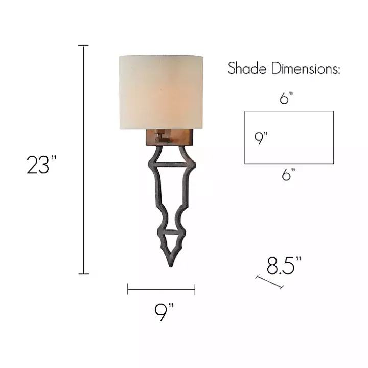 Bronze Darling Wall Sconce