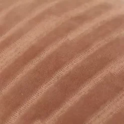 Brown Asymmetrical Stripe Lumbar Pillow