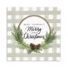 Buffalo Check Christmas Canvas Print, 30x30 in.