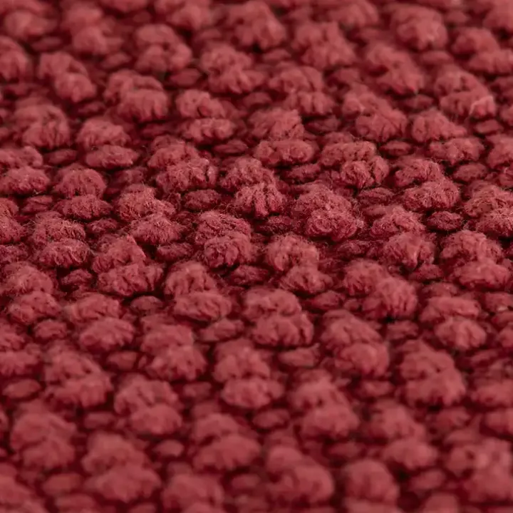 Burgundy Woven Nubby Pillow
