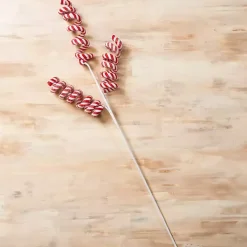 Candy Cane Swirl Tree Pick