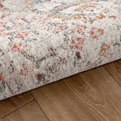 Caramel Botanical Indoor/Outdoor Area Rug, 7x9