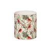 Cardinal Christmas Utensil Crock