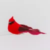 Cardinal Clip-On Christmas Ornaments, Set of 24