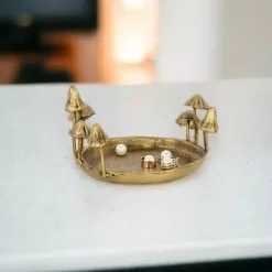 Cast Iron Catchall Mushroom Tray