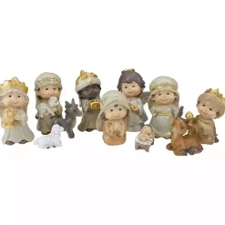 Cherubic Christmas 11-pc. Nativity Set
